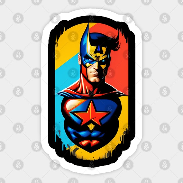 Superheros Fushion Sticker by Amadeuz